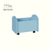  HAPPY FURNITURE , Thùng lưu trữ cho trẻ em có bánh xe - KID , TLT_001 , 46cm x 36cm x 36cm 