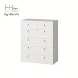  HAPPY FURNITURE , Tủ đựng đồ 6 hộc kéo - WESLEY , THK_050 , 90cm x 45cm x 110cm 