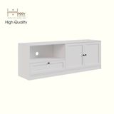  HAPPY FURNITURE , MATTA - Kệ TV 2 cánh mở 1 ngăn kéo, KTV_064 , 160cm x 40cm x 56cm DxRxC 