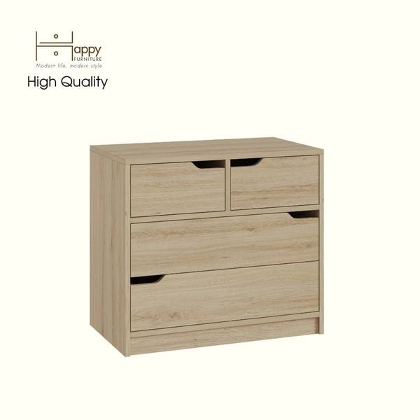  HAPPY FURNITURE , Tủ lưu trữ 4 ngăn kéo - ASO, THK_300 , 70cm x 40cm x 62cm DxRxC 