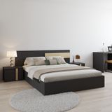  HAPPY FURNITURE , Giườngngủ - SPACE , GNG_242 GNG_243 GNG_244 GNG_245 , 205cm x 28cm DxC 