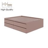  HAPPY FURNITURE , Giường ngủ 4 ngăn kéo - SWEETY , GNG_077 GNG_078 GNG_079 GNG_080 , 203x54cm, dài x cao 