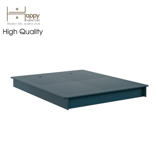  HAPPY FURNITURE , Giường ngủ bệt bo viền không đầu giường - NOMIA , GNG_056 GNG_057 GNG_058 GNG_059 , 216x20cm 