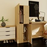  HAPPY FURNITURE , Tủ quần áo 4 cánh mở - SCANDINA , TCM_092 , 60cm x 57cm x 180cm 