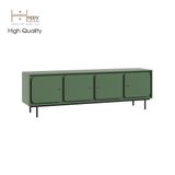  HAPPY FURNITURE , Tủ TV 4 cánh mở chân sắt - SWEETY , KTV_017 , 180cm x 40cm x 56cm 