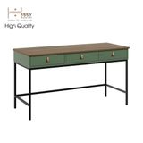  HAPPY FURNITURE , Bàn làm việc chân sắt - NOMIA , BAN_037 , 140cm x 55cm x 75cm 