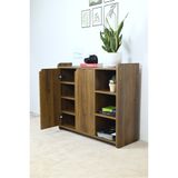  HAPPY FURNITURE , Tủ giày nhiều ngăn - CIRCLE , TCM_069 , 90cm x 34cm x 80cm 