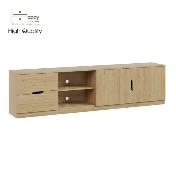  HAPPY FURNITURE , Kệ Tivi nhiều ngăn - DASH , KTV_007 , 210cm x 35cm x 54cm 