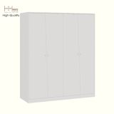  HAPPY FURNITURE , Tủ quần áo 4 cửa mở - DALEY ,TCM_281 , 160cm x 58cm x 190cm DxRxC 