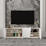  HAPPY FURNITURE , Kệ TV 4 cửa mở - VIGGO , KTV_047 , 180cm x 40cm x 54cm 