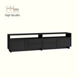  HAPPY FURNITURE , Kệ TV 4 ngăn kéo - MAVIS , KTV_039 , 220cm x 40cm x 56cm 