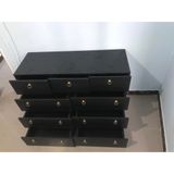  HAPPY FURNITURE , Tủ đựng đồ 9 ngăn kéo - WESLEY , THK_045 , 120cm x 45cm x 80cm 
