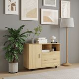  HAPPY FURNITURE , Tủ đựng hồ sơ 2 cửa mở - COMFEE , THK_019 , 100cm x 40cm x 66cm 