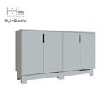  HAPPY FURNITURE , Tủ lưu trữ 4 cánh mở - MOLLY , TCM_105 , 140cm x 40cm x 82cm 