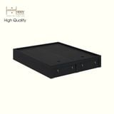  HAPPY FURNITURE , Giường 2 ngăn kéo - CALYN , GNG_250 GNG_251 GNG_252 GNG_253 , 207cm x 32cm DxRxC 