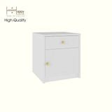  HAPPY FURNITURE , Táp đầu giường 1 cửa mở - NERIS , TCM_144 , 40cm x 40cm x 45cm 