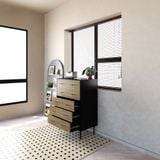  HAPPY FURNITURE , Tủ đựng đồ 5 ngăn chân sắt - BECKY , THK_031 , 80cm x 50cm x 118cm 