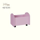 HAPPY FURNITURE , Thùng lưu trữ cho trẻ em có bánh xe - KID , TLT_001 , 46cm x 36cm x 36cm 
