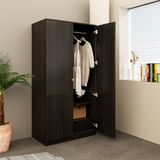  HAPPY FURNITURE , Tủ quần áo 2 cánh mở - JOVIE , TCM_166 , 90cm x 54cm x 180cm 