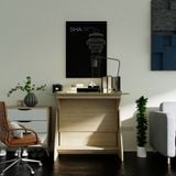  HAPPY FURNITURE , Bàn nâng hạ tăng giảm chiều cao - HELI , BAN_E_009 , 120cm x 60cm x 75cm 