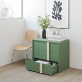  HAPPY FURNITURE , Tủ lưu trữ 3 ngăn kéo - SPACE, THK_283 , 70cm x 45cm x 62cm DxRxC 