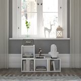  HAPPY FURNITURE , Kệ trang trí size nhỏ - ZANE , KSA_041 , 30cm x 30cm x 30cm 