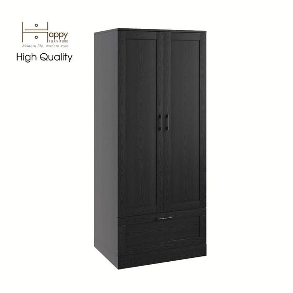  HAPPY FURNITURE , Tủ treo quần áo tiện dụng - SALY , TCM_010 , 76cm x 56cm x 180cm 