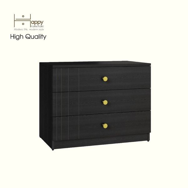  HAPPY FURNITURE , Tủ lưu trữ 3 ngăn kéo - JOVIE, THK_150, 70cm x 40cm x 54cm 