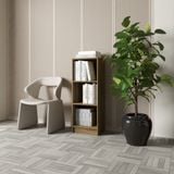  HAPPY FURNITURE , kệ sách 3 tầng size nhỏ - CATY , KSA_008 , 40cm x 28cm x 106cm 