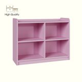  HAPPY FURNITURE , Kệ lưu trữ 4 ngăn cho trẻ em - KID , TLT_006 , 90cm x 32cm x 70cm 