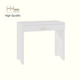  HAPPY FURNITURE , Bàn trang điểm 1 ngăn kéo - CHEVY, BAN_136 , 90cm x 45cm x 78cm DxRxC 