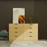  HAPPY FURNITURE , Tủ đựng đồ 8 ngăn kéo - SCANDINA , THK_097 , 160cm x 47cm x 98cm 