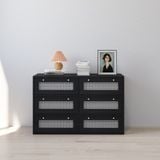  HAPPY FURNITURE , Tủ lưu trữ 6 ngăn kéo - MAY , THK_303 , 110cm x 45cm x 70cm DxRxC 