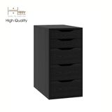  HAPPY FURNITURE , Tủ lưu trữ 5 ngăn kéo - LILY , THK_052 , 36cm x 58cm x 70cm 