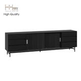  HAPPY FURNITURE , Kệ TV 2 cửa lùa - LUCA , KTV_015 , 220cm x 42cm x 65cm 