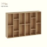  HAPPY FURNITURE ,COMBO 2 kệ sách 7 ngăn - CATY , KSA_097 , 154cm x 28cm x 100cm DxRxC 