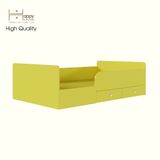  HAPPY FURNITURE , Giường ngủ 2 ngăn kéo cho trẻ em - KID , GNG_164 GNG_165 , 203cm x 48cm 