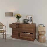  HAPPY FURNITURE , Tủ đựng đồ 9 ngăn kéo - WESLEY , THK_045 , 120cm x 45cm x 80cm 