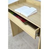  HAPPY FURNITURE , Bàn trang điểm 1 ngăn kéo - WINNI , BAN_077 , 80cm x 45cm x 83cm 