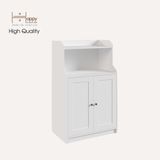  HAPPY FURNITURE , Tủ cửa mở 3 ngăn đựng đồ - CANA , TCM_001 , 70cm x 46cm x 116cm 