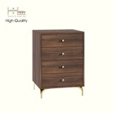  HAPPY FURNITURE , Tủ lưu trữ 4 ngăn kéo - HAPPI, THK_269 , 50cm x 45cm x 72cm DxRxC 