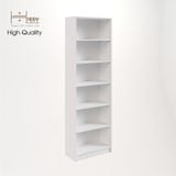  HAPPY FURNITURE , kệ sách 6 tầng - CATY , KSA_002 , 60cm x 28cm x 189cm 