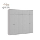  HAPPY FURNITURE , Tủ quần áo 2 ngăn kéo cỡ lớn - ELEGANT , TCM_043 , 240cm x 54cm x 220cm 