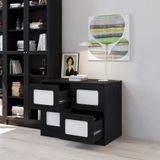  HAPPY FURNITURE , Tủ lưu trữ 4 ngăn kéo - TASY ,THK_317 , 90cm x 50cm x 70cm DxRxC 