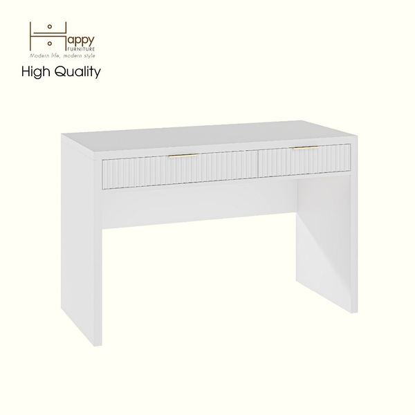  HAPPY FURNITURE , Bàn làm việc 2 ngăn kéo - NAMI, BAN_131 , 120cm x 55cm x 78cm DxRxC 