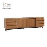  HAPPY FURNITURE , Kệ TV 2 cửa lùa - LUCA , KTV_015 , 220cm x 42cm x 65cm 