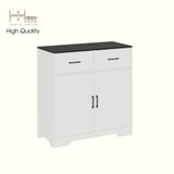  HAPPY FURNITURE , Tủ lưu trữ 2 ngăn kéo 2 cửa mở - SAFA , TLT_068 , 100cm x 45cm x 103cm DxRxC 