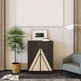  HAPPY FURNITURE , Tủ lưu trữ 2 cửa mở - CHARIS , TCM_116 , 72cm x 30cm x 90cm 