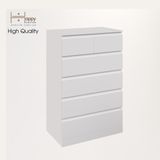 HAPPY FURNITURE , Tủ 5 tầng - DOOBIE , THK_006 , 80cm x 48cm x 123cm 