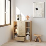  HAPPY FURNITURE , Tủ lưu trữ 5 ngăn kéo - MERI , THK_298 , 102cm x 40cm x 111cm DxRxC 